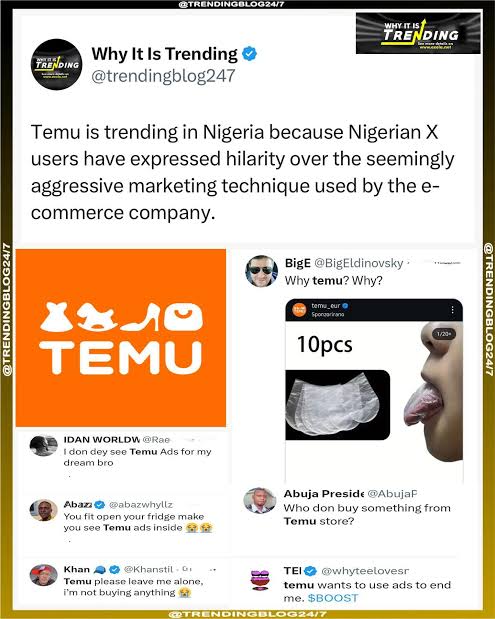 Temu in Nigeria 